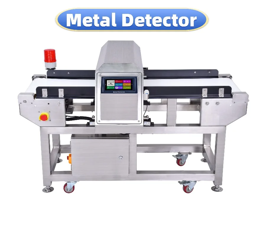 304SS Metal Detector Food Contamination Visible Audible Alarm for Commercial Use Custom
