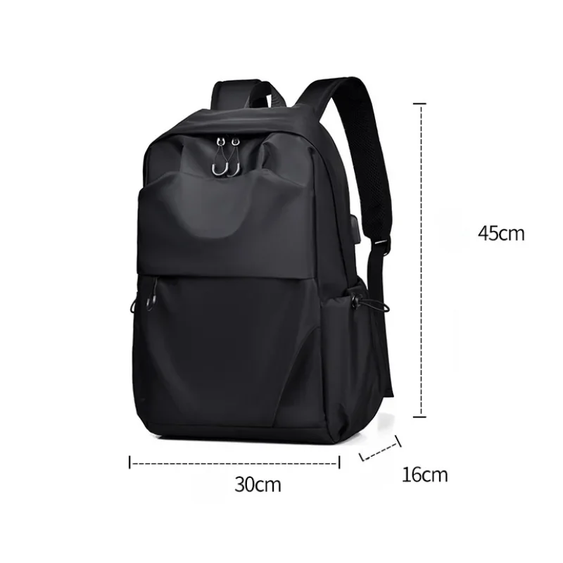 New Fashionable Casual Computer Bag Large Capacity Men\'s Business Backpack with Printable Logo Lightweight Student Backpack