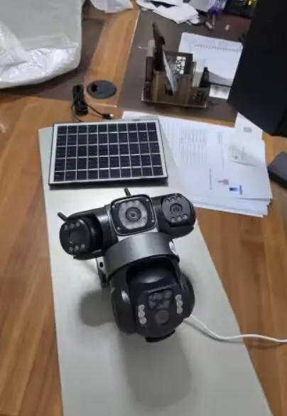 15MP 8K Wifi HD Camera Three Lenses Solar ip Camera Outdoor Wireless Waterproof PIR Night Vision AI Human Tracking Surveillance photo review