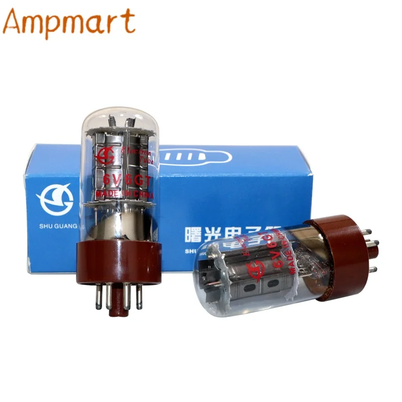 Ampmart Retro Shuguang 6L6WGC Vacuum Tube, Direct Replace 6L6WGB 6L6GC 6P3P, Precision Matched Power Valve for HiFi Guitar Amp