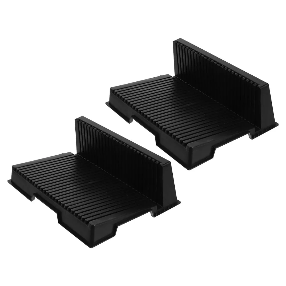 2 Pcs Circuit Board Bracket Storage Stand Anti-static Pcb Shelf Holder Abs Racks Tray