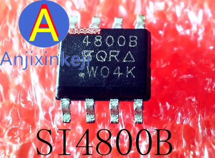 10pcs 100% orginal new SI4800BDY-T1-E3 SI4800B 4800B SOP-8