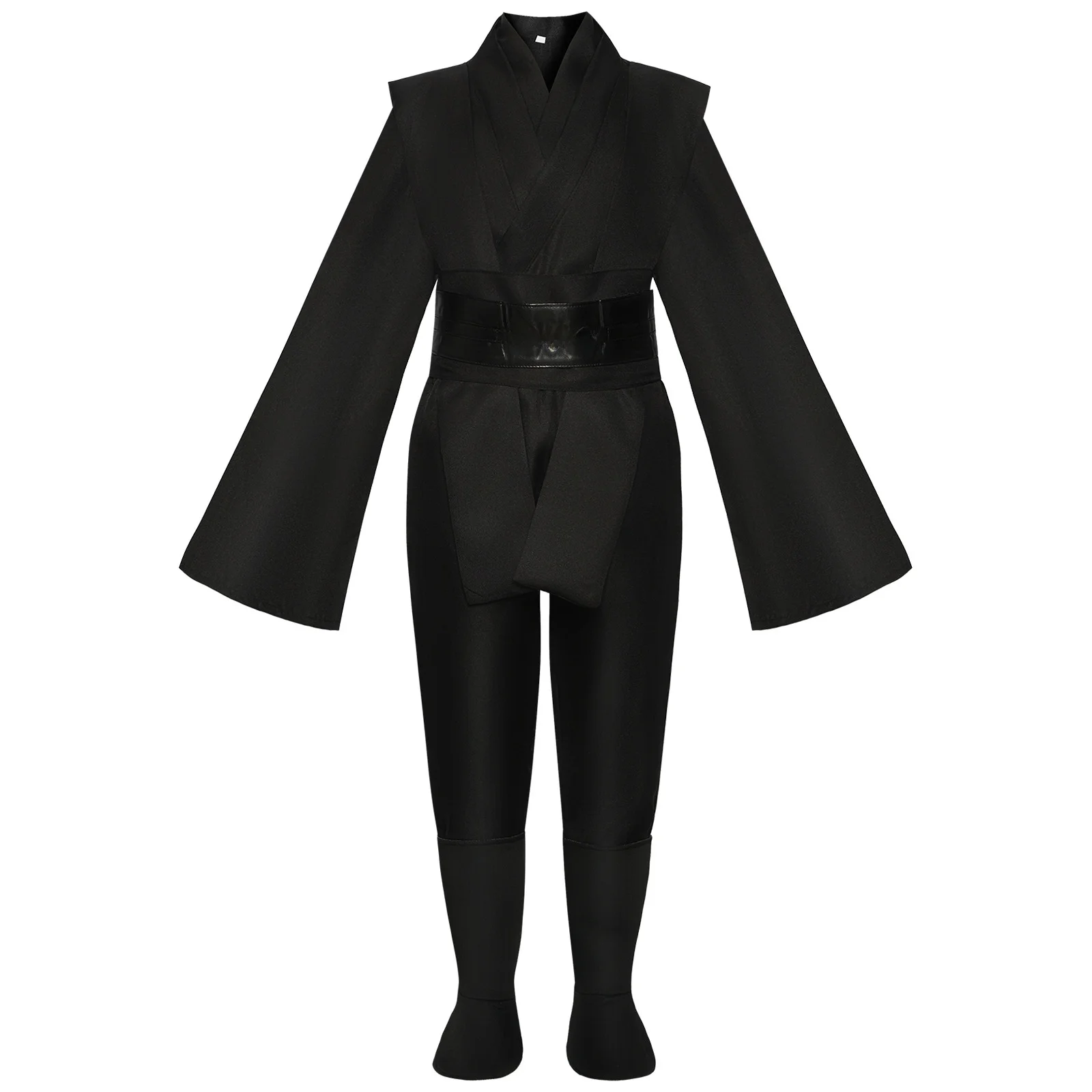 Halloween-Cosplay-Kostüm für Kinder, Jedi-Ritter, Bühnenauftritt, traditionelles chinesisches Kostüm, Polyesterfaser