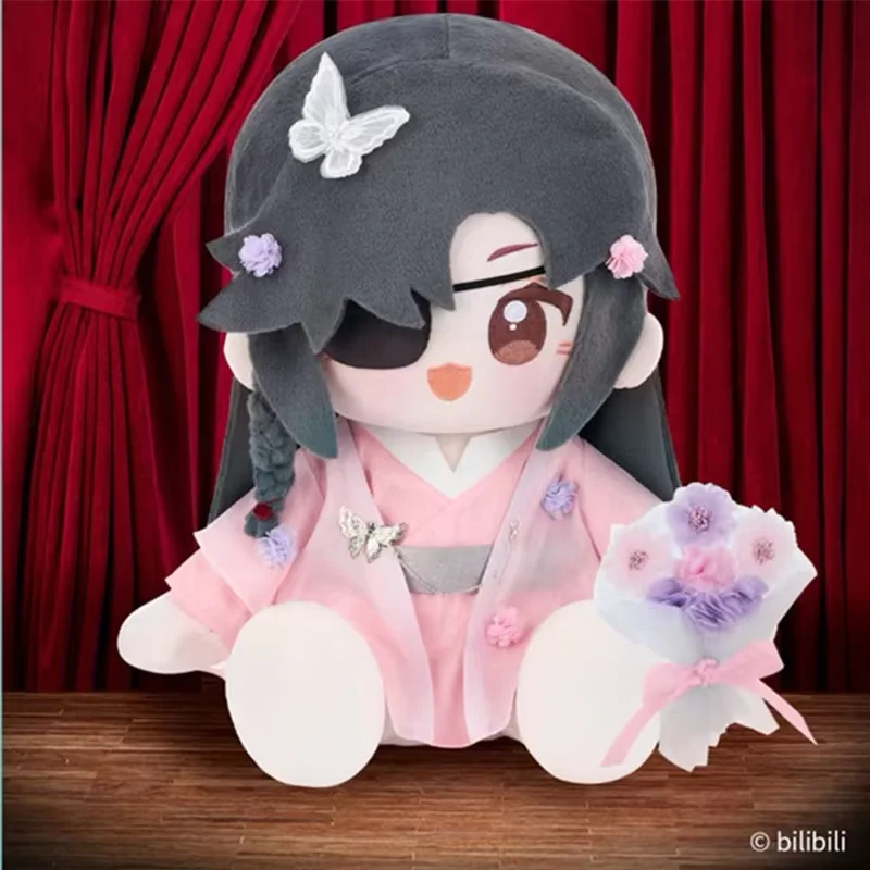 40 cm Officiële Limited Tian Guan Ci Fu TGCF Hua Cheng Xie Lian Bloem Gevulde Knuffels Pluche Pop Kleding Kussen Anime spel Speelgoed K