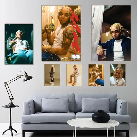 Póster de rapero Zola ámbar, decoración de la habitación del hogar, sala de estar, dormitorio, arte estético, pegatinas de pintura de pared