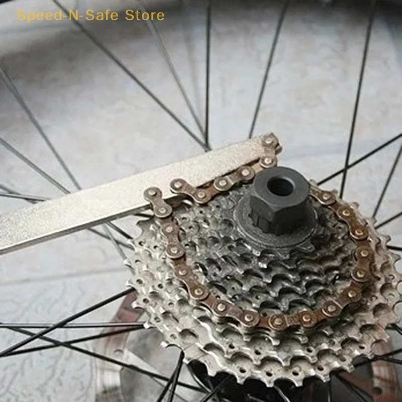 

Electric Bicycle Cassette Flywheel Freewheel Lockring Remover Removal Repair Tool 12 Teeth Durable Carbon Steel Wrench