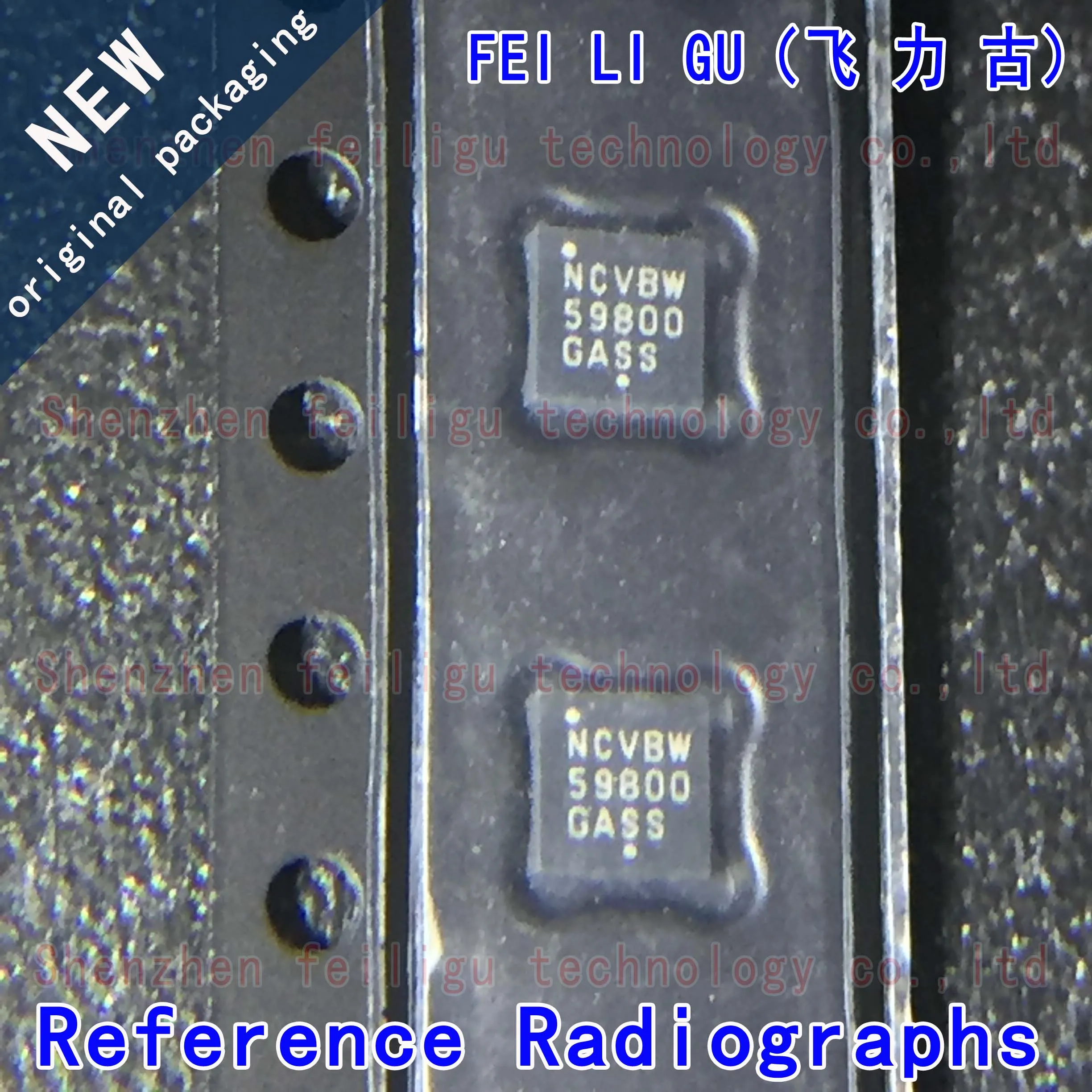 5/15/30/50PCS 100% New Original NCV59800BMWADJTBG NCV59800 NCVBW59800 Package:DFN8 Linear Regulator Chip