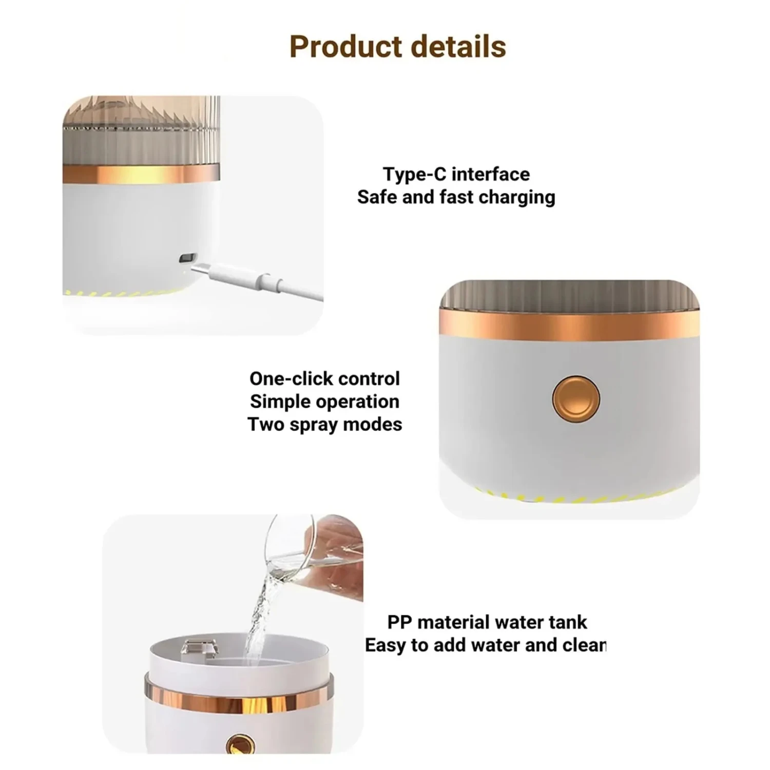 New Ultrasonic Essential Oil Aromatherapy Air Humidifier with Crystal Stone and 7 Color LED Diffuser - Relaxing, Soothing, Calmi