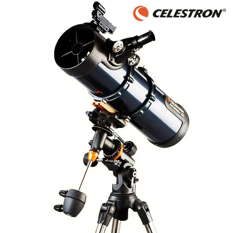 Professional AstroMaster 130 EQ Newtonian Reflector Astronomical 1000X Powerful Telescope with CG-3 Equatorial Tripod