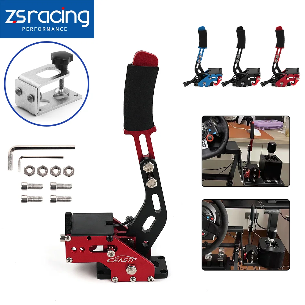 Sim Racing PC Logitech Brake System USB Handbrake For Logitech G29/G27/G25 16bit Hall Sensor USB SIM Racing Game T300 T500 HB019