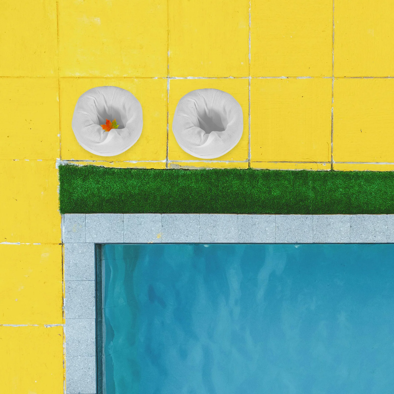 

20Pcs Pool Filter Socks Polyester Skimmer Basket Mesh for Leaves Debris Hair Fine Mesh Swimming Pool Strainer Cleaning Accessory