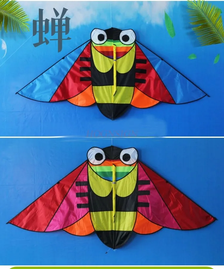 2023 Nieuwe vlieger Kinderbries Gemakkelijk te vliegen Beginner Grote premium vlieger Cartoon