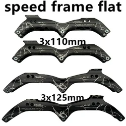 Free shipping speed skate frame 3x125mm 3x110mm 3x90mm 3x100mm