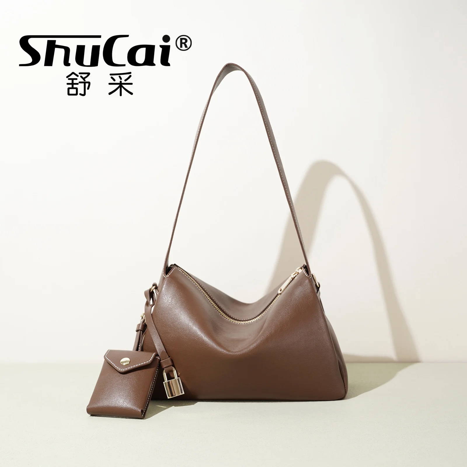 

Genuine Leather Women Shoulder Crossbody Black Bag Luxury Designer Brand Ladies Brown Tote for Woman High Quality Coffe Handabg