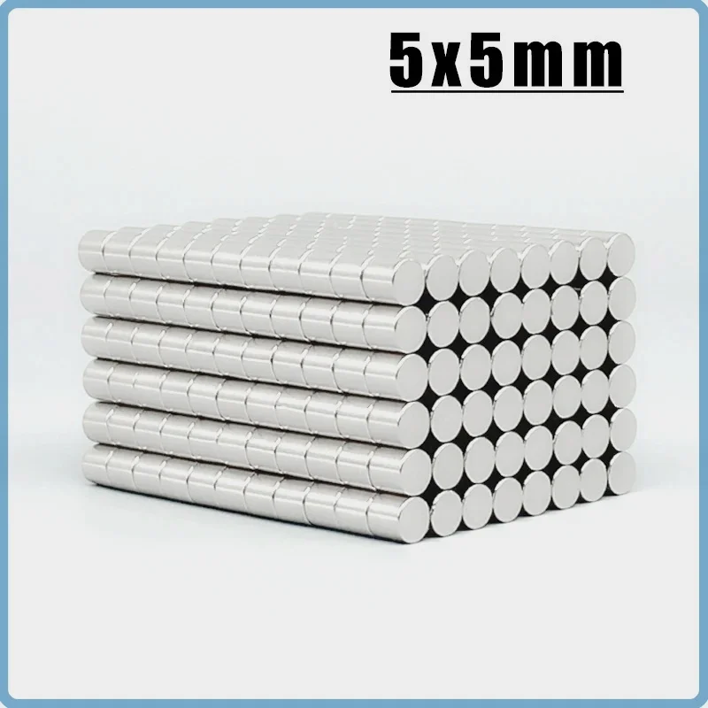 Magnet 5x5mm 50/100/200/500/1000/2000pcs For Home Accessory Garden Decoration Diy Craft Kitchen Hook Tool Round Shape Imane