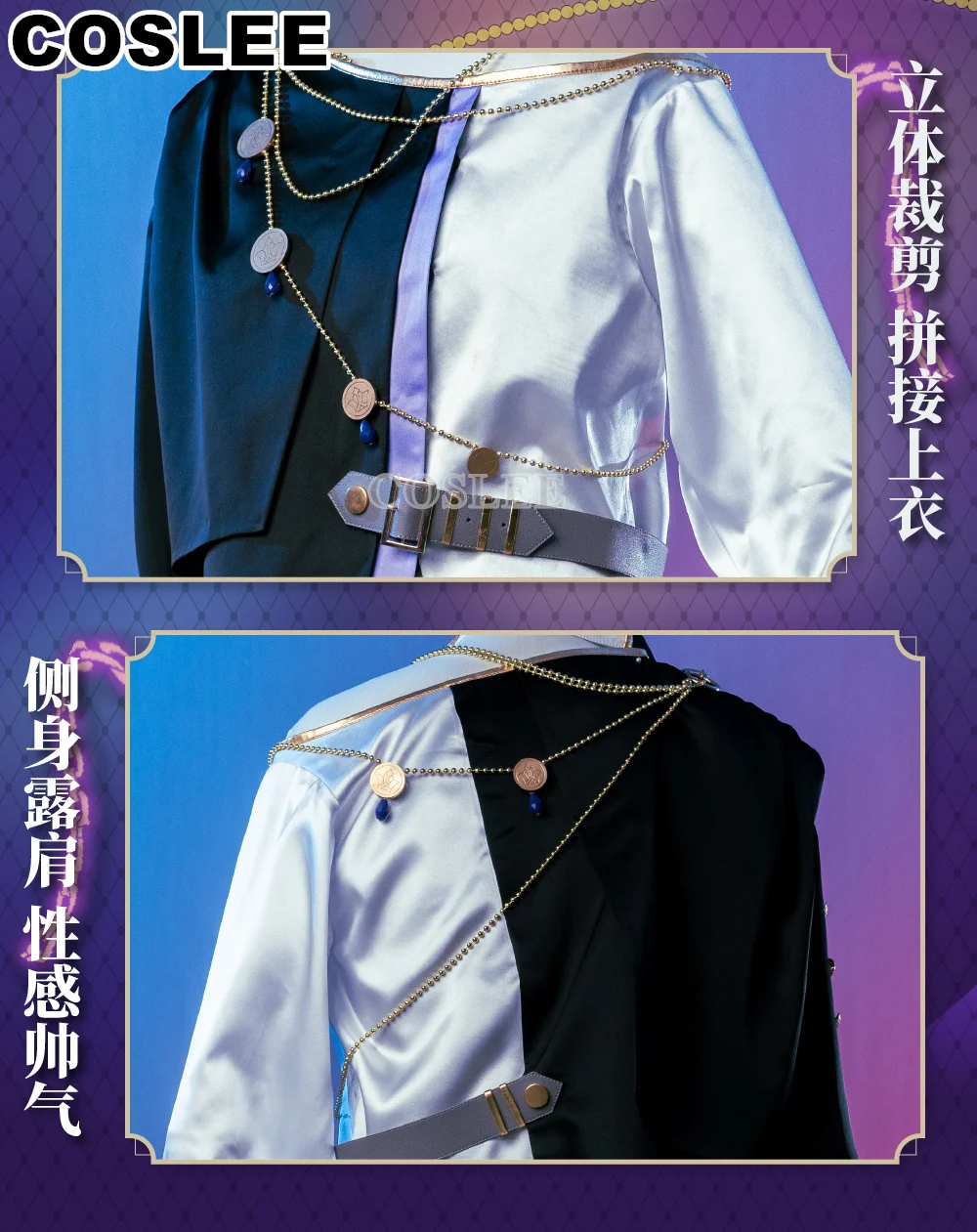 COSLEE-Ensemble Cosplay Narukami Arashi, Costume Étoiles 2, Vêtements Personnels Deuxième Rond, Fleur Parfumée, Mode 03/Uniforme