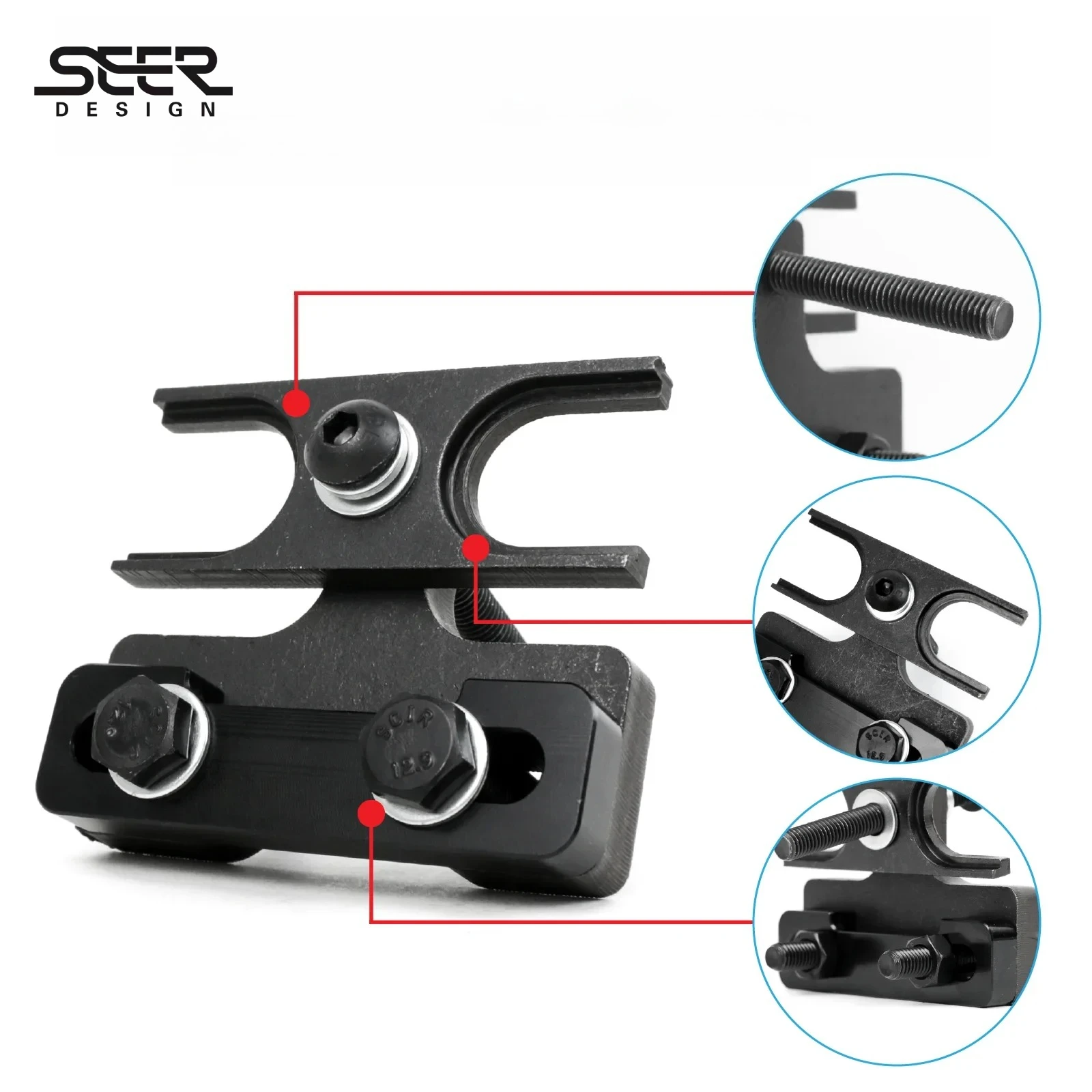 

67605 Valve Spring Compressor Tool - Engine & Air Valve Holding Hose Tool For 4.8 5.3 5.7 6.0 6.2 LS1 LS2 LS3 LS6 Engine