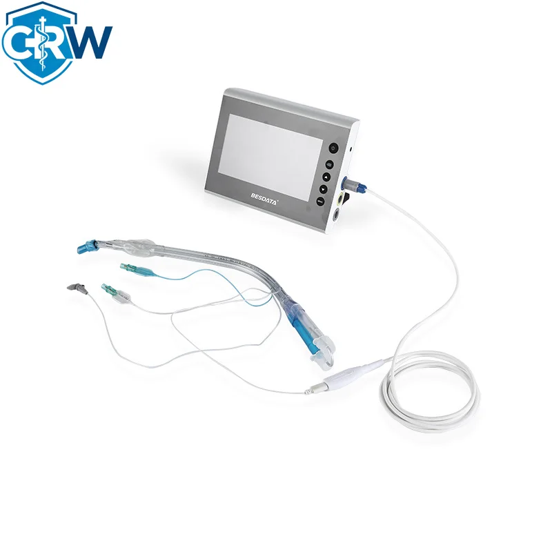 CRW BESDATA Video Double Lumen Endobronchial Tube for One Lung Ventilation 32/35/37/39Fr