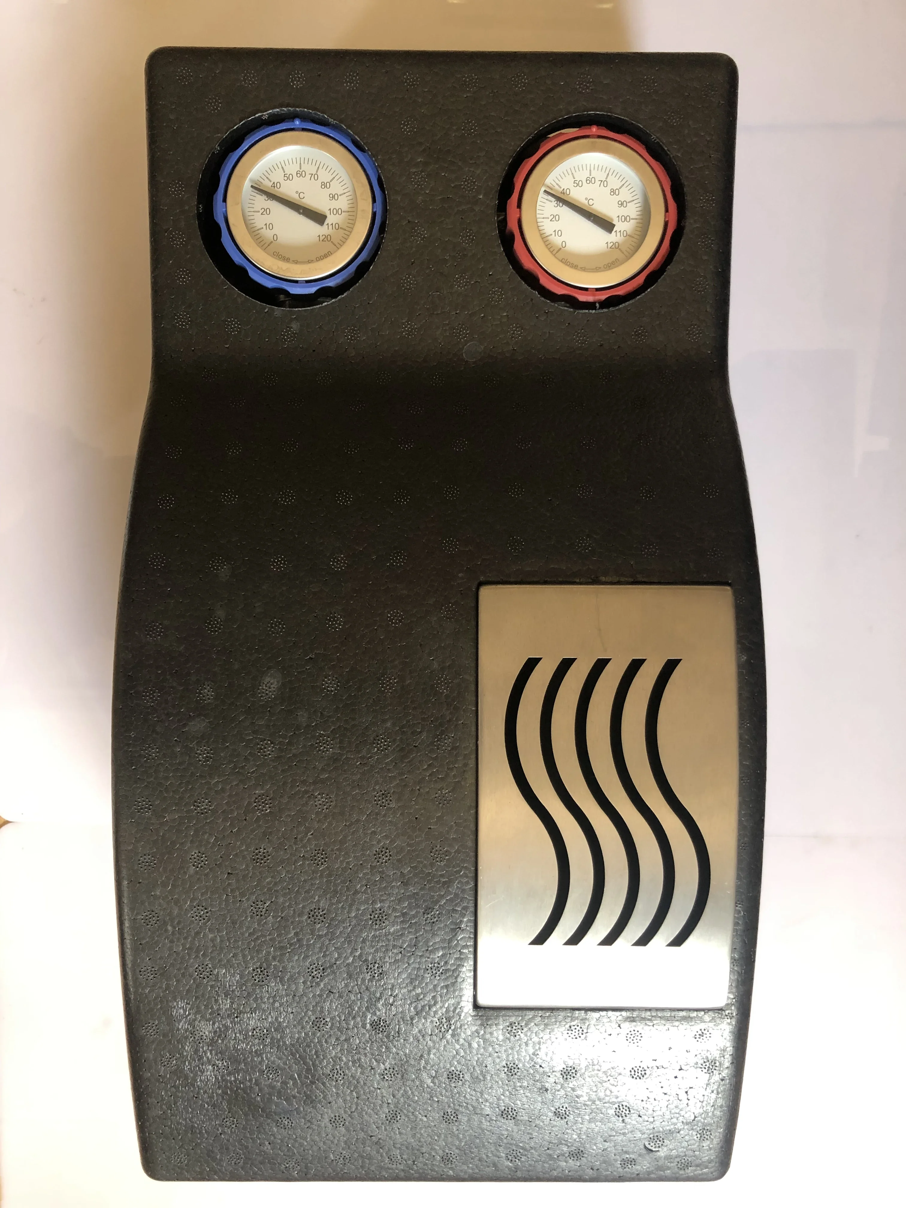 Intake Manifold Ball Valve Water Separator Brass Manifold With Flow Meter For Floor Heating System