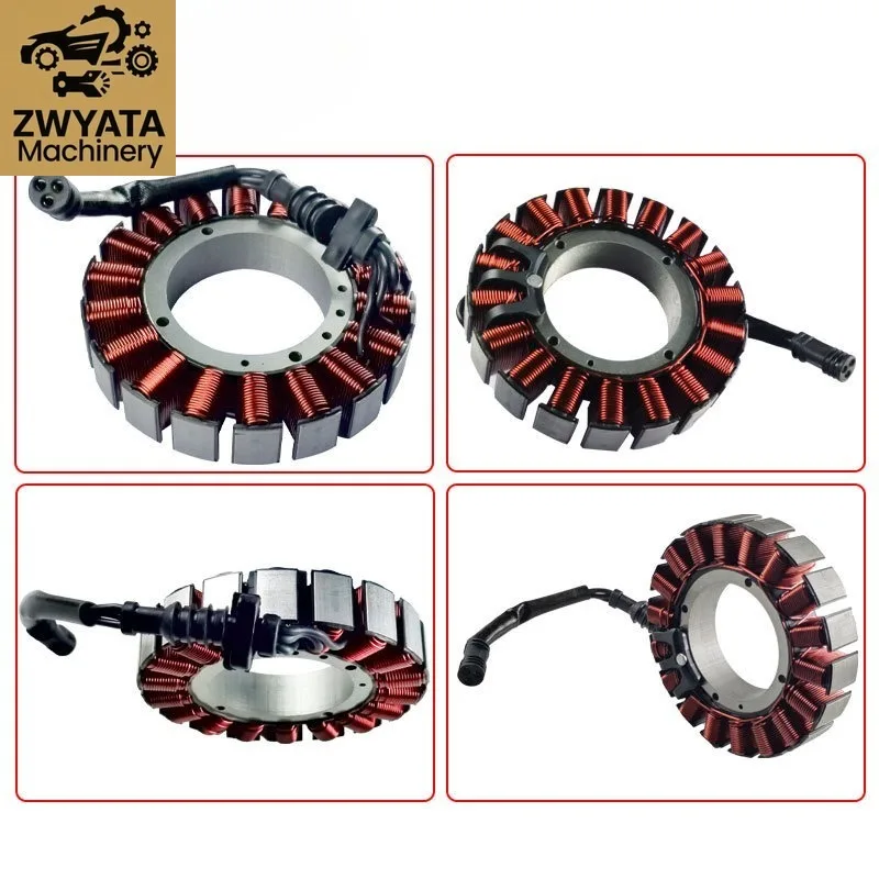 Magneto Stator Coil 30017-08 for Harley Davidso FLS FXCWC FXCW FLSTF FLSTN FLSTC FLSTSB FLSTFB FLD 103 Dyna Switchback 2008-2016 view 5