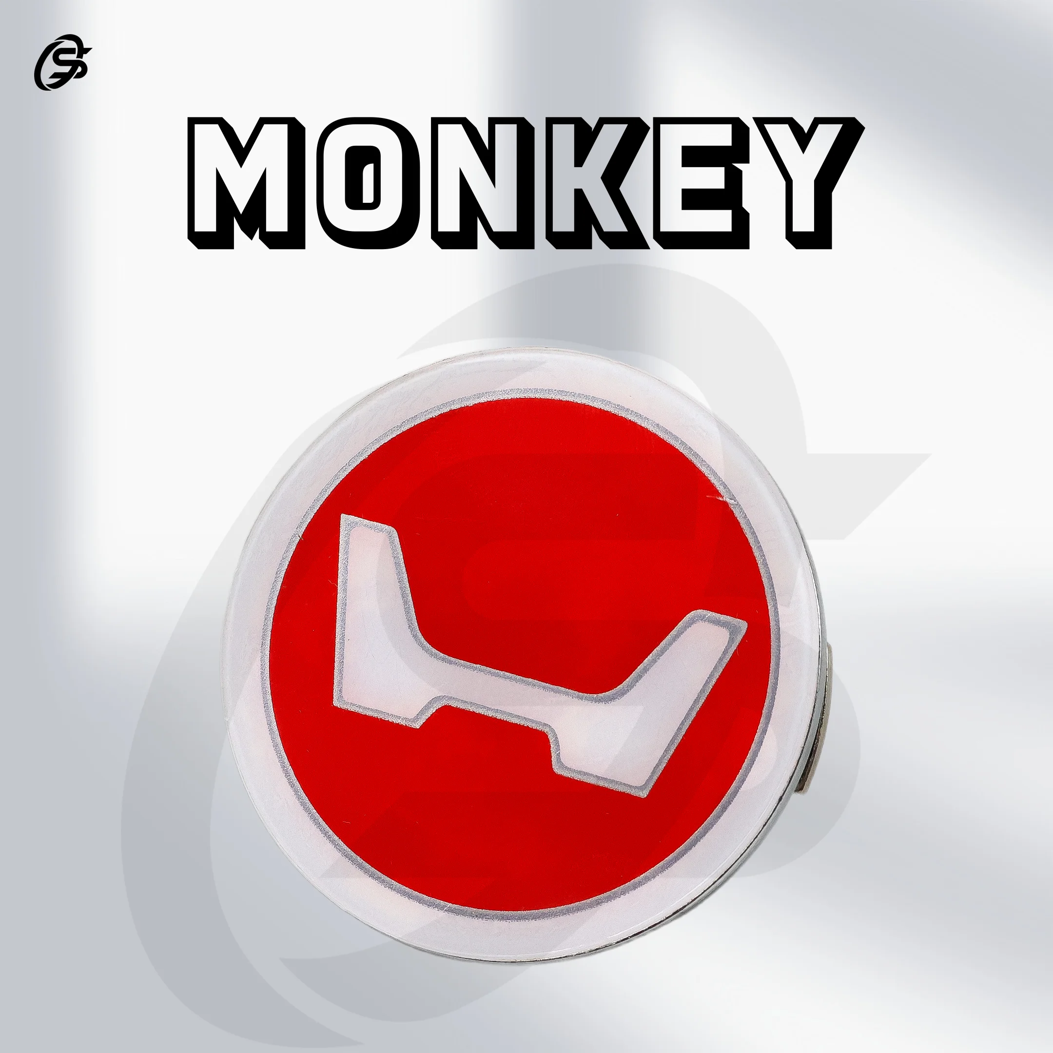 Headlight  Emblem Monkey Headlamp Emblem Z50 Front Light Logo Motorcycle Accessories Z50 Parts