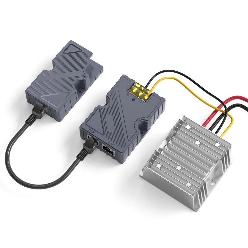 Suitable for GEN2 RJ45 to interface POE power supply booster, power separation Gigabit network to interface