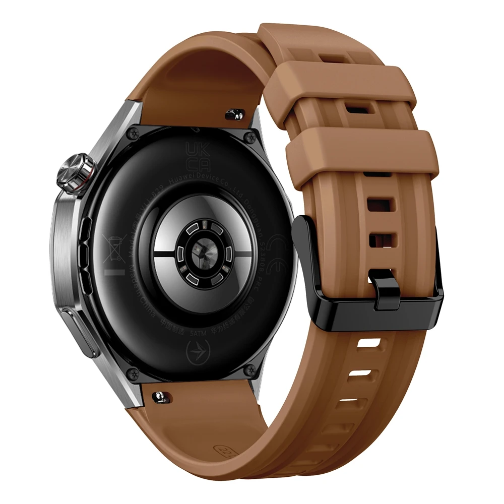 حزام سيليكون رياضي مناسب لساعة Huawei Watch GT 6 Pro مقاس 46 ملم ملحقات سوار المعصم البديلة للساعة الذكية