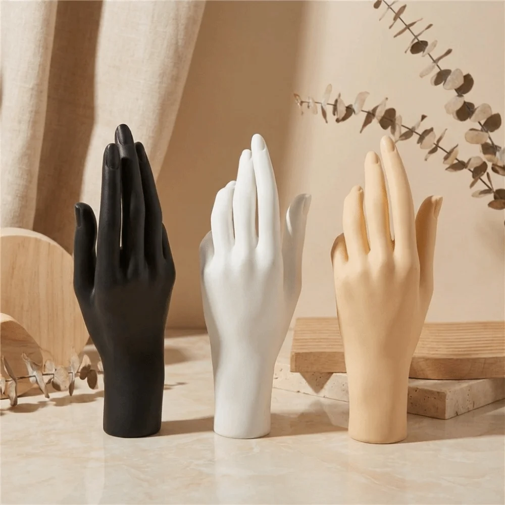 Art Supply Miniatures Hand Model portable Versatile Ring Stand durable Three Style Watch Display Jewelry Display