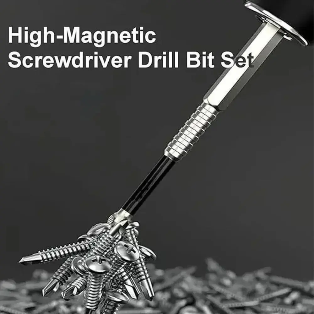 ponta-de-chave-de-fenda-magnetica-serie-k5-com-superficie-prateada-anticorrosao-antiferrugem-longa-vida-Util-e-resistencia-ao-desgaste