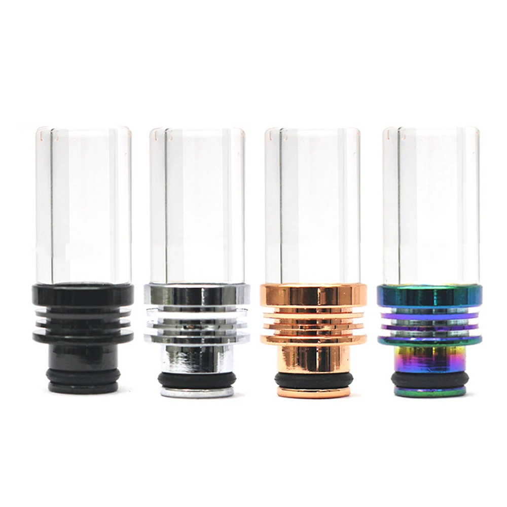 Druppelpunt 510 Glas Mondstuk Rvs Koellichaam Voor 510 Vape Bskr V2 Berserker Tank Verstuiver