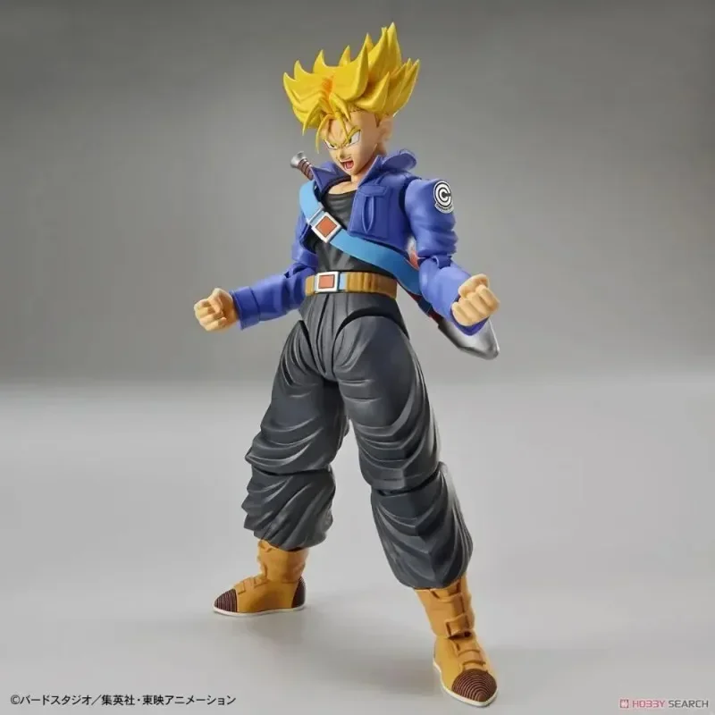 

In Stock Genuine Bandai Figure-rise Standard FRS Dragon Ball Z SUPER SAIYAN TRUNKS Assembly Anime Action Figure Model Toys Gifts