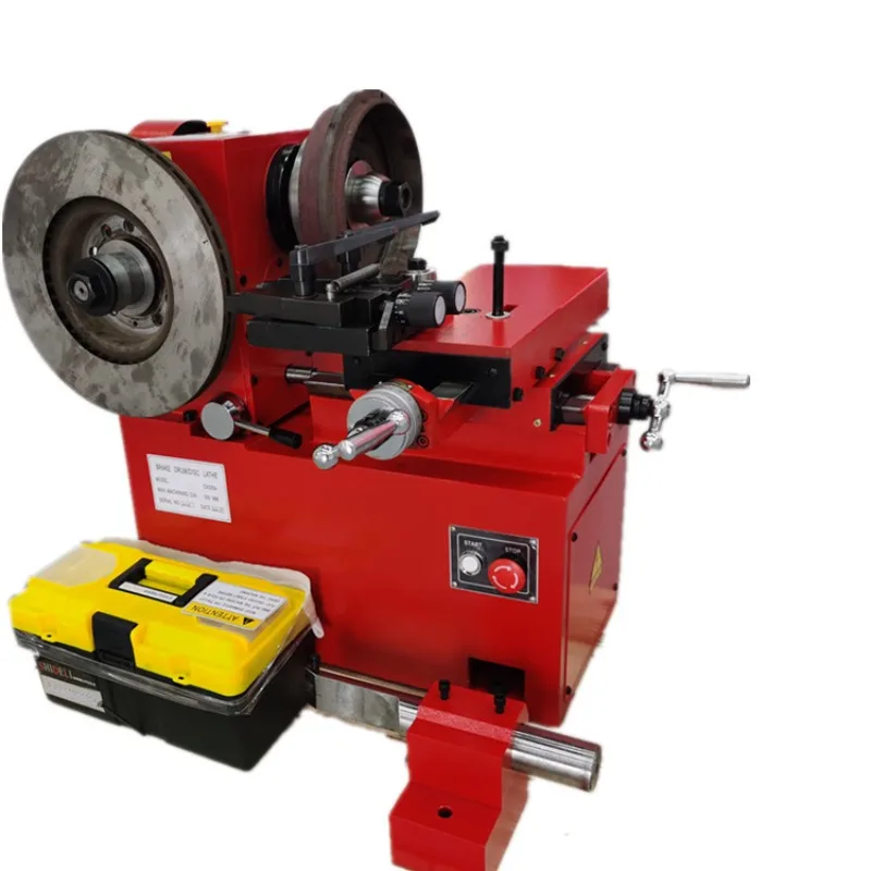 Brake  grinding  lathe bed cutting  brake  grinder drum machine  boring drum red