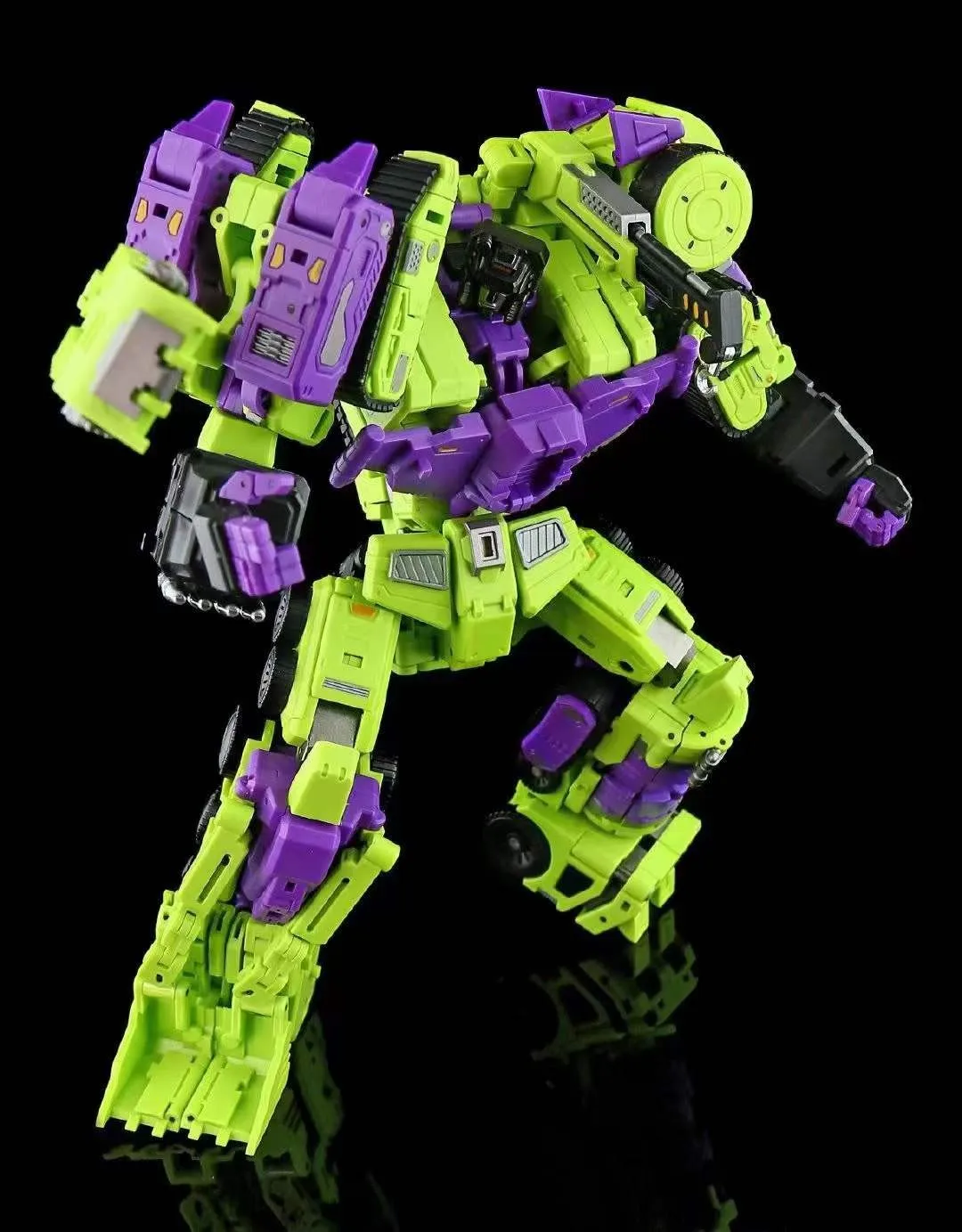 MICRO COSMOS Transformation MC-02 MC02 Devastator RIKI-OH Scrapper Hook Mixmaster DW Cartoon Action Figure