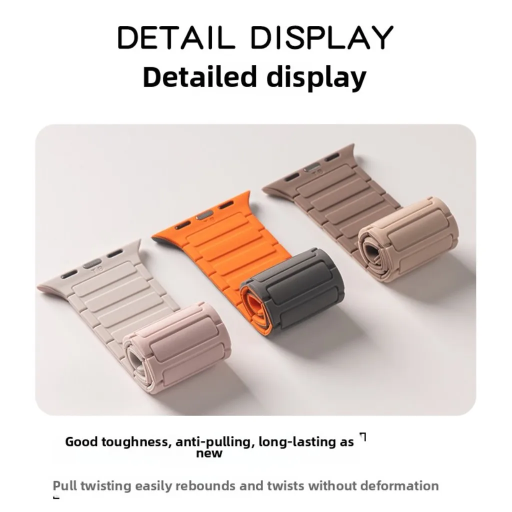 حافظة من السيليكون + حزام سوار كوريا غطاء لساعة أبل 10 46 مللي متر 49 44 مللي متر 40 45 مللي متر 41 42 مللي متر لسلسلة iWatch 9 8 7 6 5 4 Ultra 2