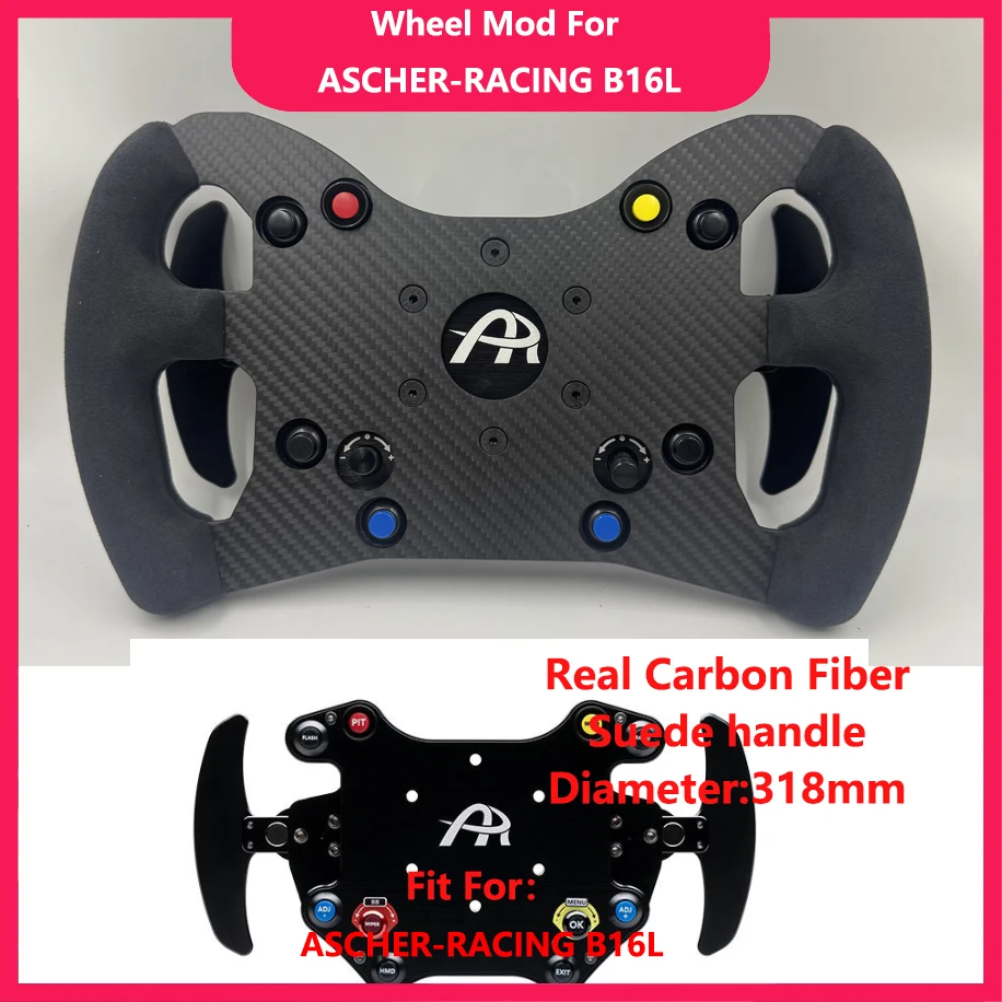 SIMPUSH Formula F1 Racing Sim Wheel Mod GT3 GT4 Sim Racing Simracing For ASCHER RACING B16L #1
