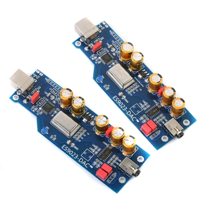 Professional Audio Decoder Board PCM2706+ES9023 Decoding DAC Sound Card Expansion Card Daughter Card Noise Floor Is 0 DAC Module