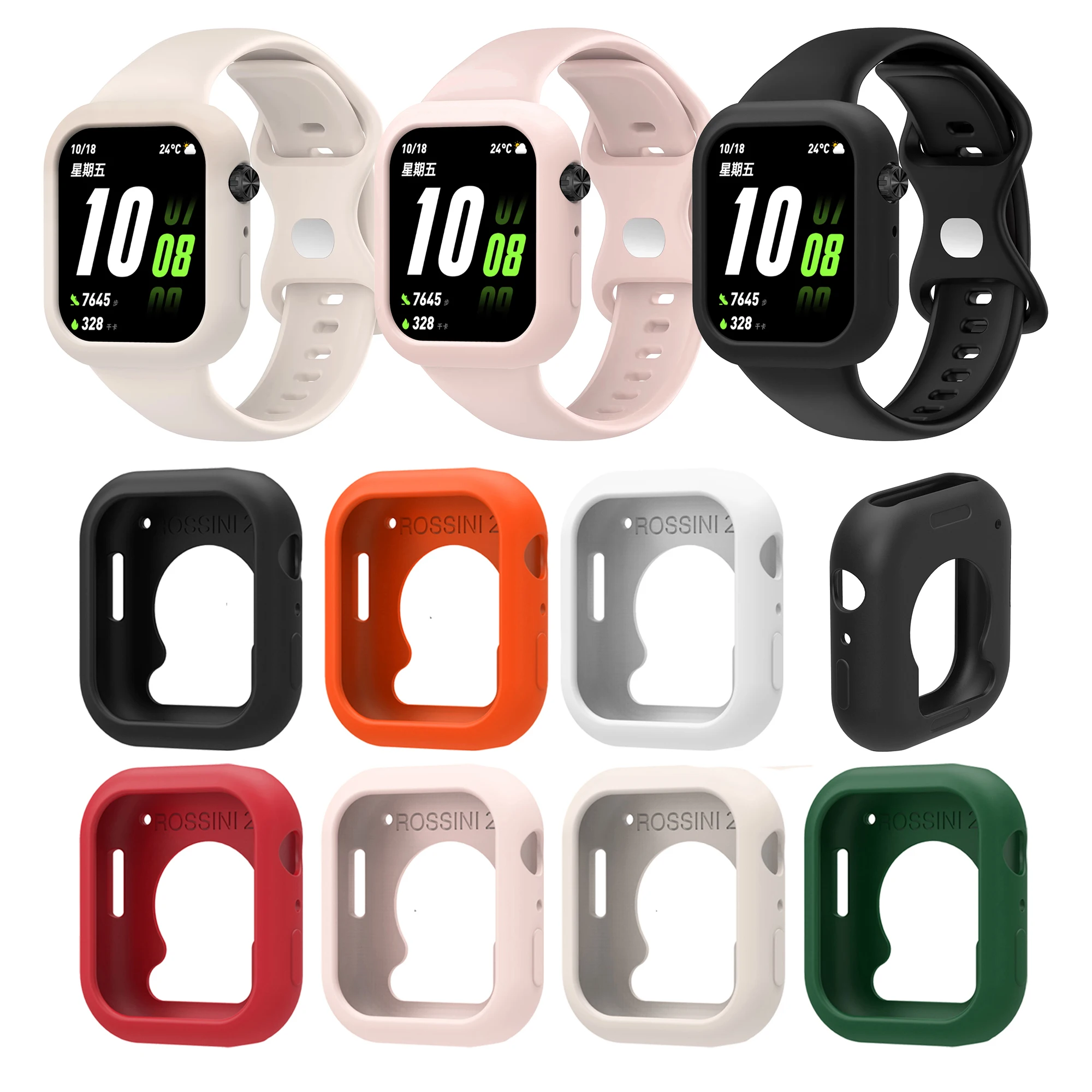 Silicone Protective Case+Strap For Honor Choice ROSSINI 2i Protector Shell Frame Bumper Cover