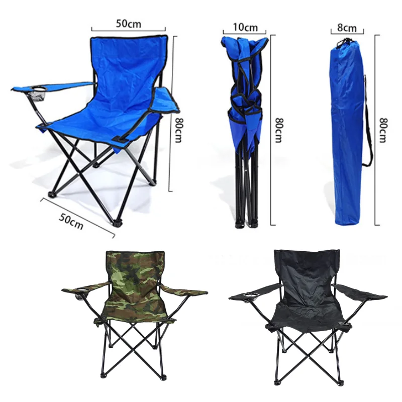 Silla plegable de pesca, taburete para acampar, Muebles de exterior