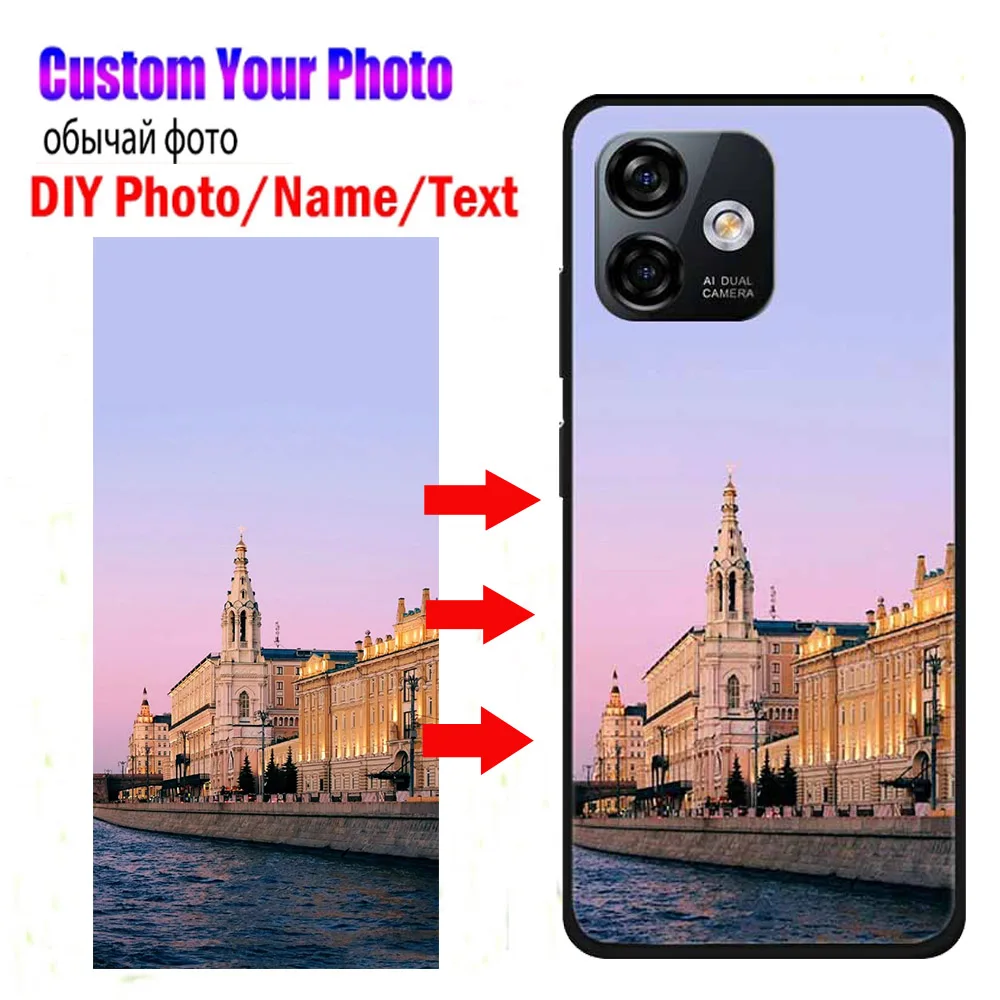 Customized Phone Cases for Ulefone Note 16 Pro Covers DIY Design Photo Picture Soft TPU Fundas For Ulefone Note 14 Case Silicone