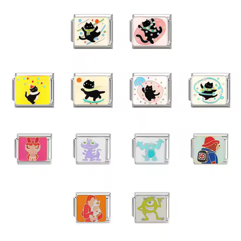 Italian Charm Store Italian Charm Bracelet 9mm Diy Cute Pet Series