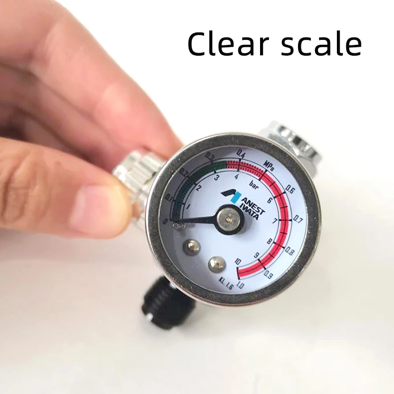 

Air Manometer Pressure Gauge 1/8" Npt Air Compressor Hydraulic Pressure Gauge 0-60 Psi Back Mount 1.5" Pressure Gauge Manometer