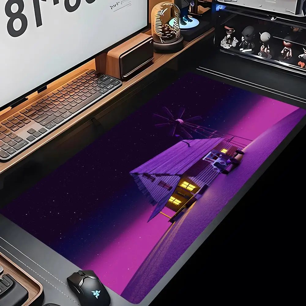 C-Courage the C-Cowardly Dog Mouse Pad Gaming Mousepad Abstract Large 800x400mm MouseMat Gamer XXL Mause Carpet PC Desk