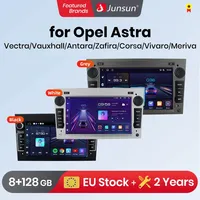 Junsun Car Radio For Opel Astra H J Vectra Vauxhall Antara Zafira Corsa C D Vivaro Meriva Veda wireless CarPlay Android Auto