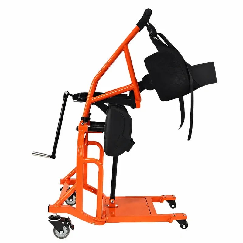 Hydraulic Patient Lift Transfer Aid for Disabled Elderly Paralyzed Nursing Home Hospital Bed to Wheelchair Shifter Machine