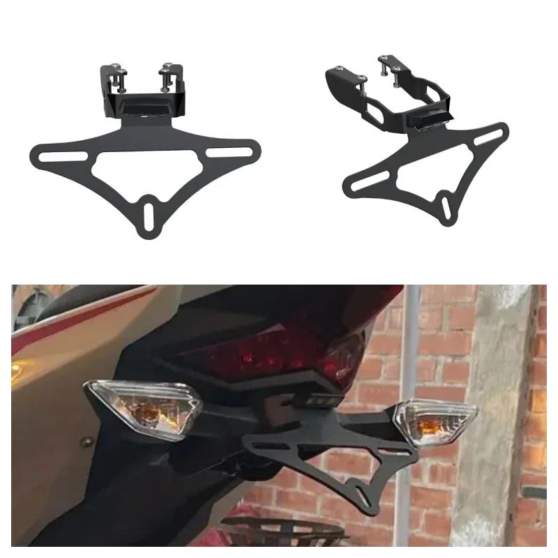 

Для Kawasaki Z500 Ninja 500 Z 500 Ninja500 SE 2024 2025 аксессуары для мотоциклов, держатель номерного знака, брызговик, задний очиститель Elimin