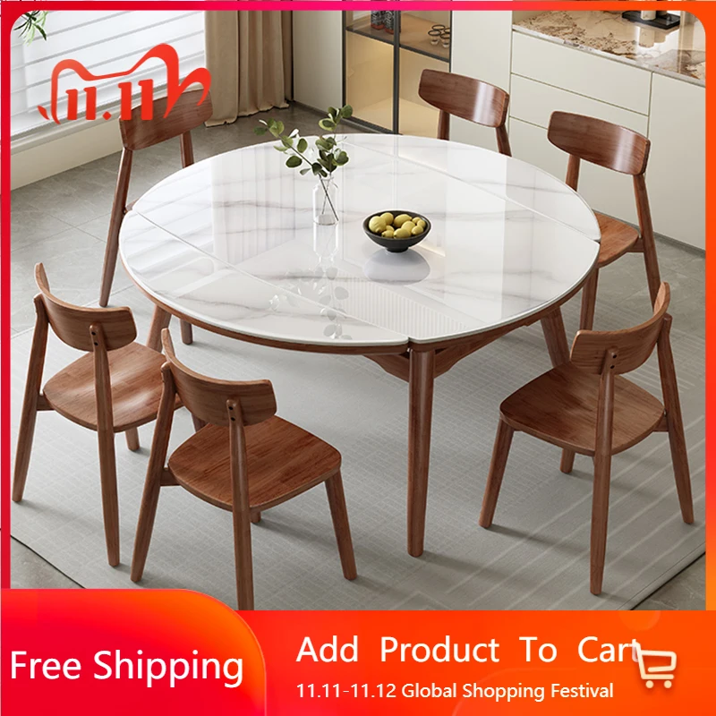 

Display Living Room Chairs Table Party Camping Unique Round Restaurant Table Wood Center Bistro Tavolo Da Pranzo Patio Furniture