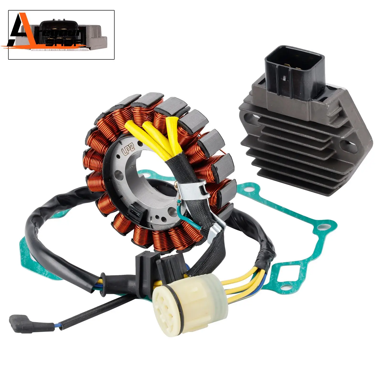 

Areyourshop Stator & Regulator Gasket for Honda Rancher 350 TRX350 FE FM TE TM 2000 2001 2002 2003 2004 2005 2006