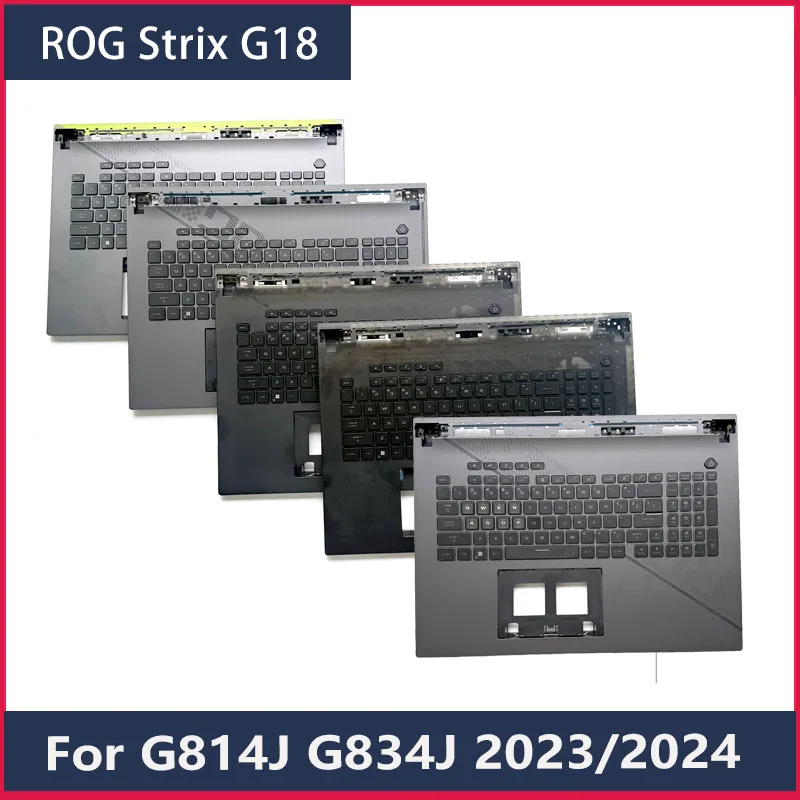 For Rog Strix G18 2023/2024 Models Scar 18 G814J G834J Magic Blade New Laptop Keyboard C Shell Palm Rest Accessories