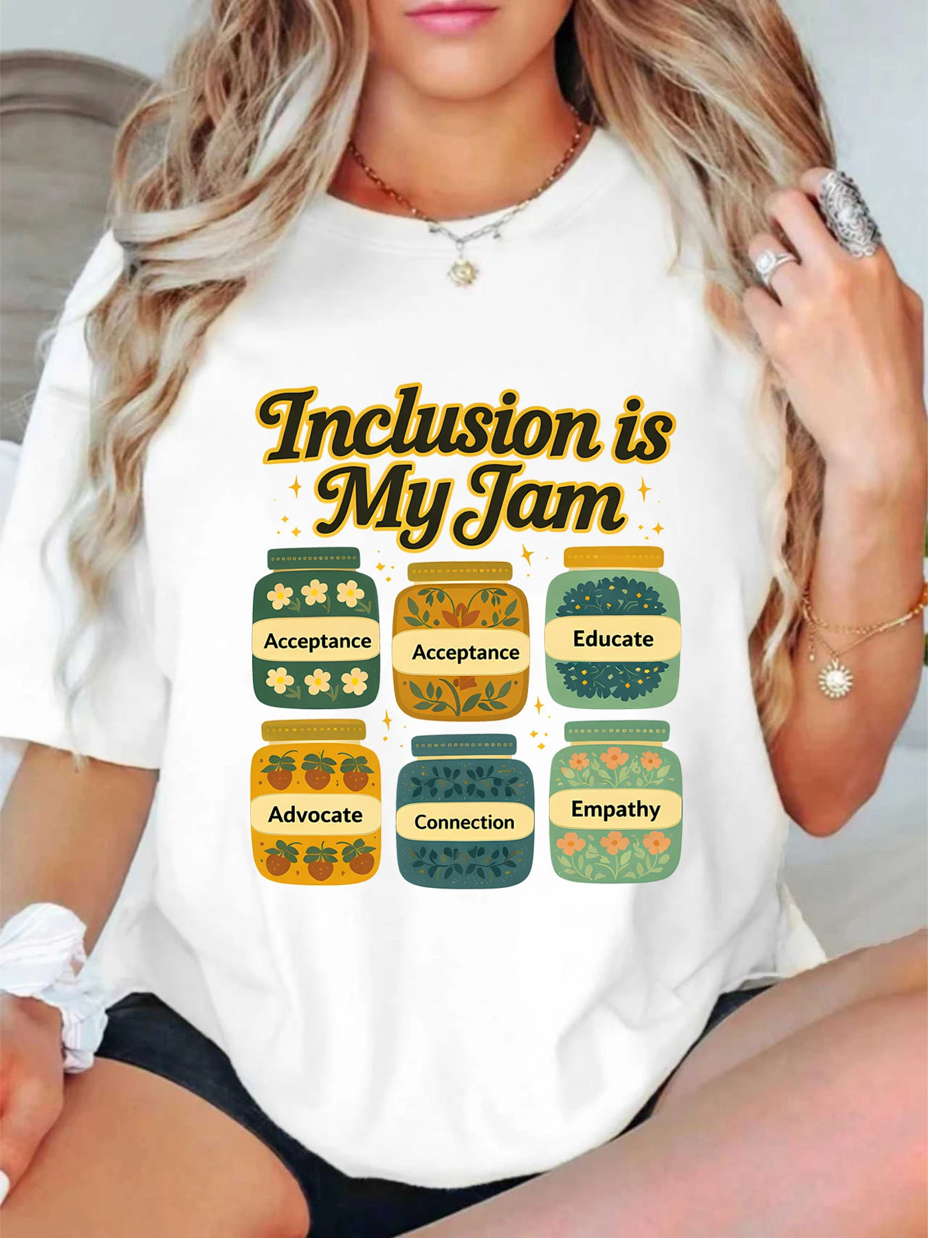 

【ZXH1149】Creative pattern printed plus size women's round neck summer casual short sleeved street fashion versatile T-shirt