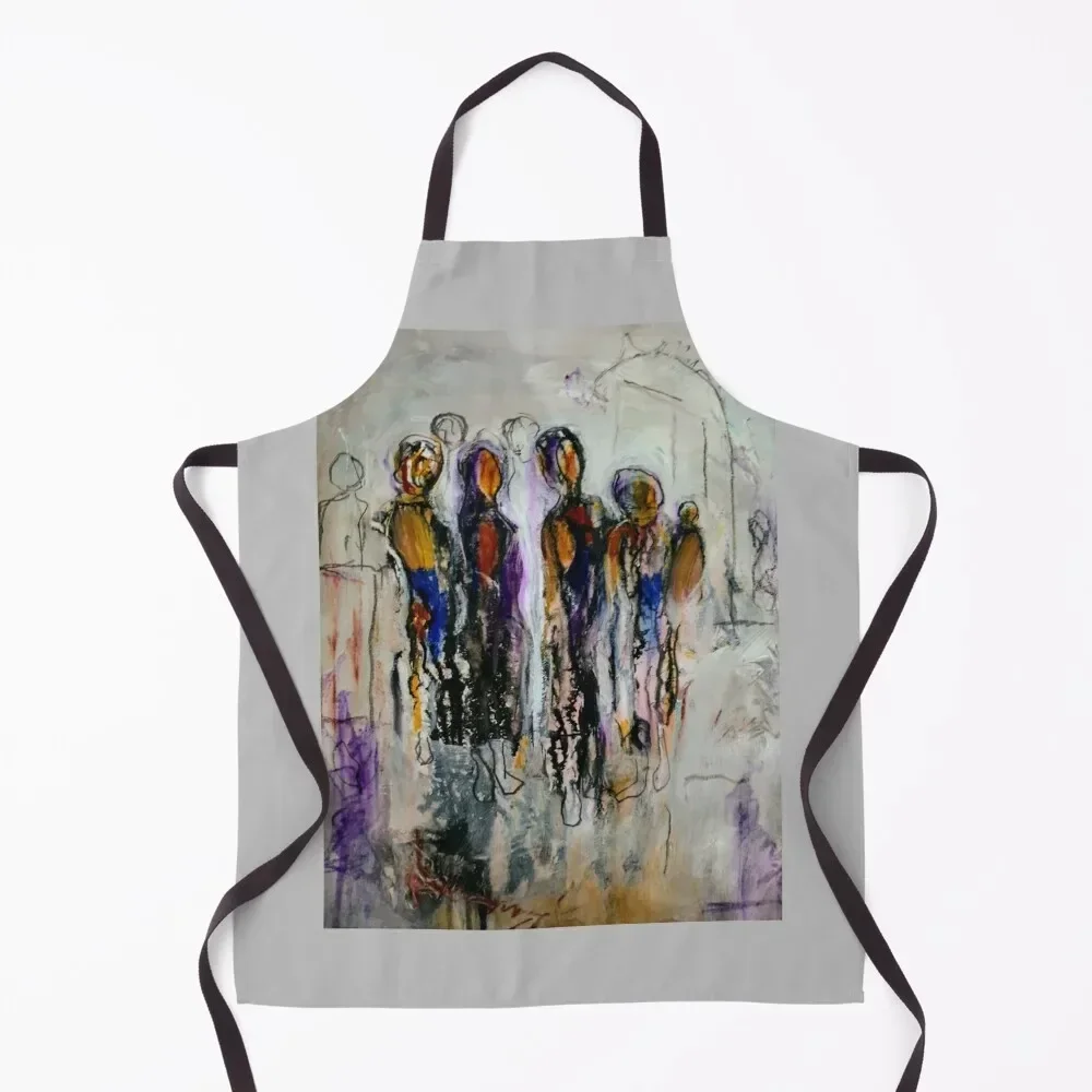 Funky Figures 2 Apron Women's Home And Kitchen Apron